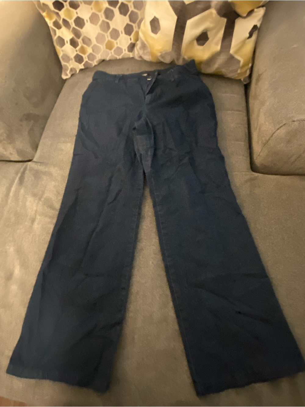 Lee Women's Dark Blue Boot Cut Pants